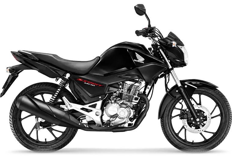 Honda CG 160 Start 2026 na cor preto